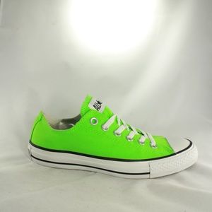 lime green converse low tops